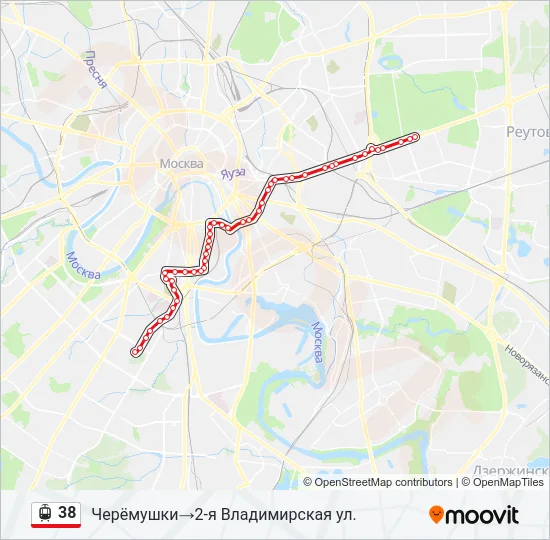 38 Light Rail Line Map