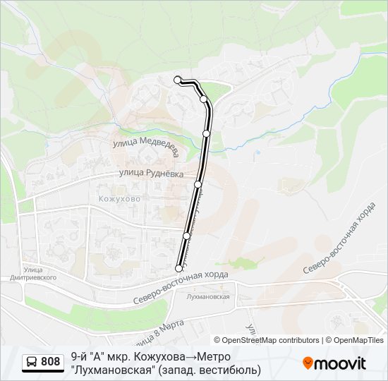 Кожухово доехать. 9 Микрорайон Кожухово. 9-Й микрорайон Лухмановская. Кожухово на карте Москвы. 808 Автобус расписание.