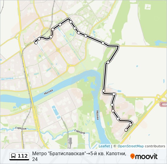 Маршрут н2 автобуса москва остановки на карте