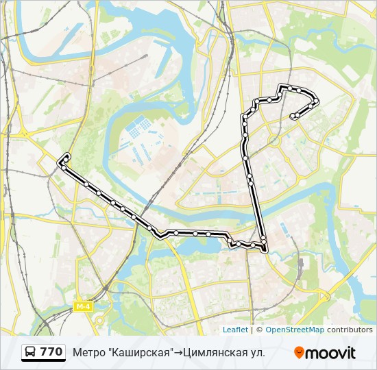 661 автобус москва карта