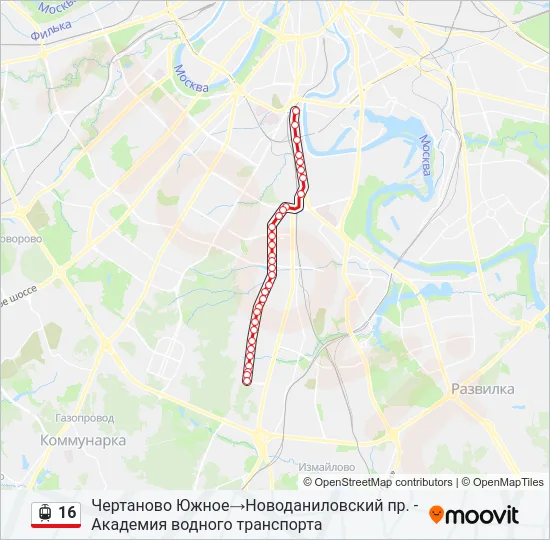 16 Light Rail Line Map