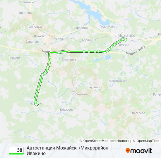 Расписание автобусов автовокзала можайск