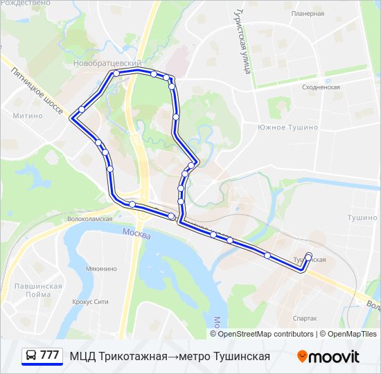 Расписание автобусов от тушинской до дома правительства