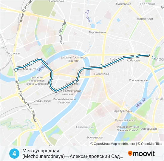 4 Metro Line Map