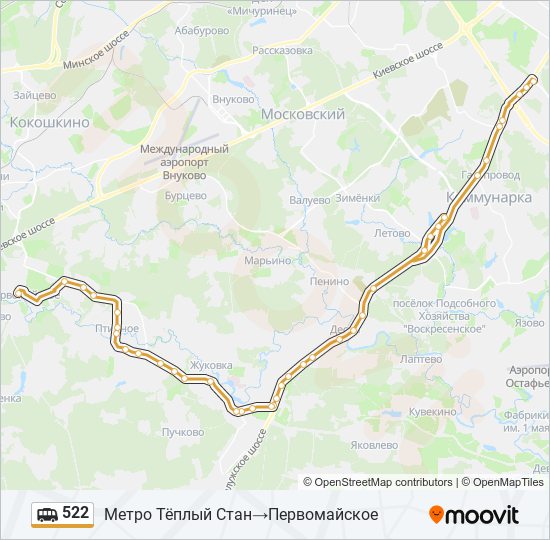 Карта маршрута автобуса 294. Маршрут 522 Первомайская. Автобус 522 маршрут остановки и расписание.