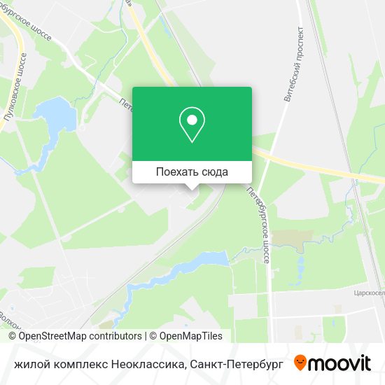 Карта жилой комплекс Неоклассика