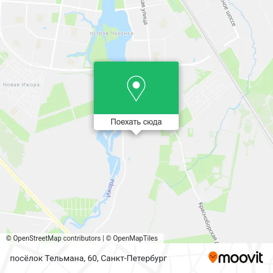 Карта посёлок Тельмана, 60