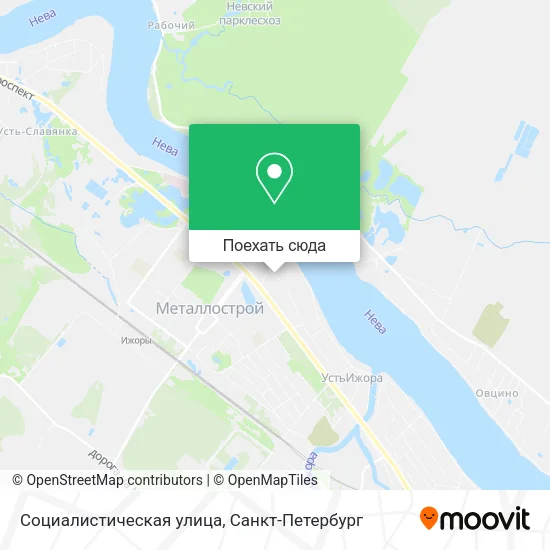 Карта Социалистическая улица