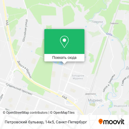 Карта Петровский бульвар, 14к5