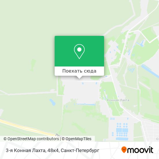 Карта 3-я Конная Лахта, 48к4
