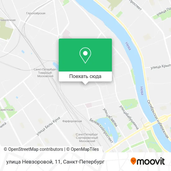 Карта улица Невзоровой, 11