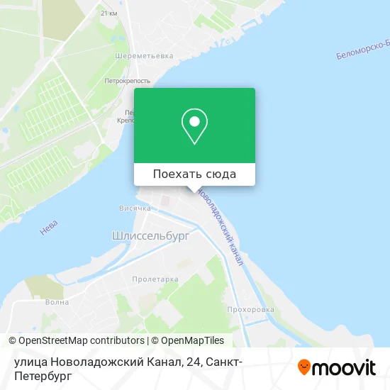 Карта улица Новоладожский Канал, 24