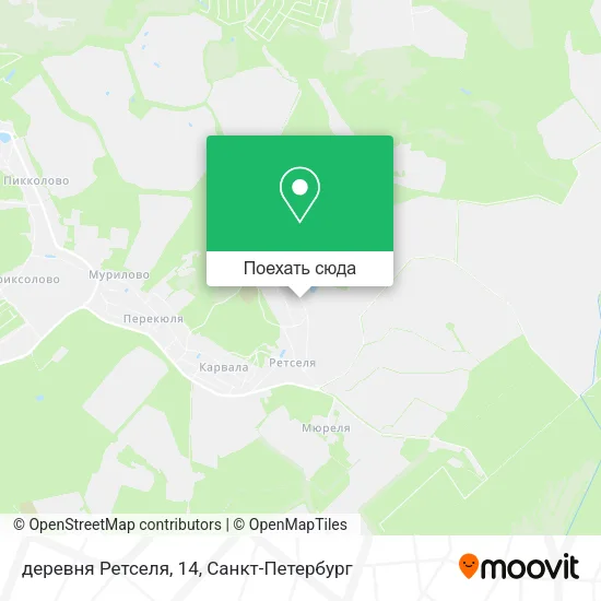 Карта деревня Ретселя, 14