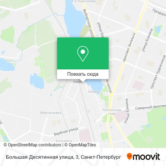 Карта Большая Десятинная улица, 3