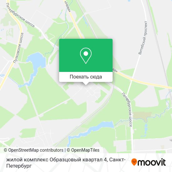 Карта жилой комплекс Образцовый квартал 4