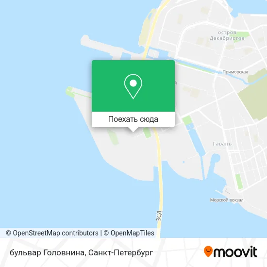 Карта бульвар Головнина
