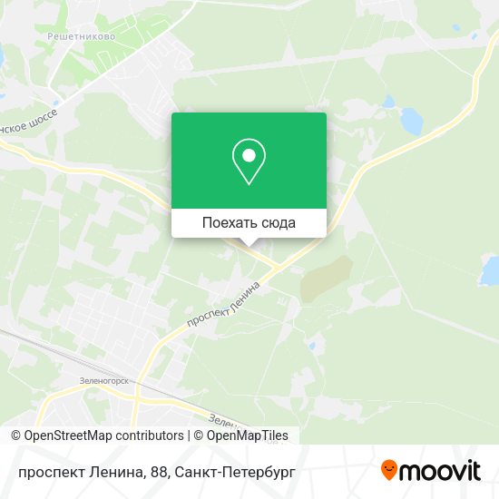 Карта проспект Ленина, 88