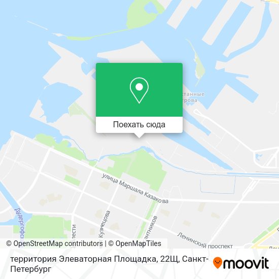 Карта территория Элеваторная Площадка, 22Щ
