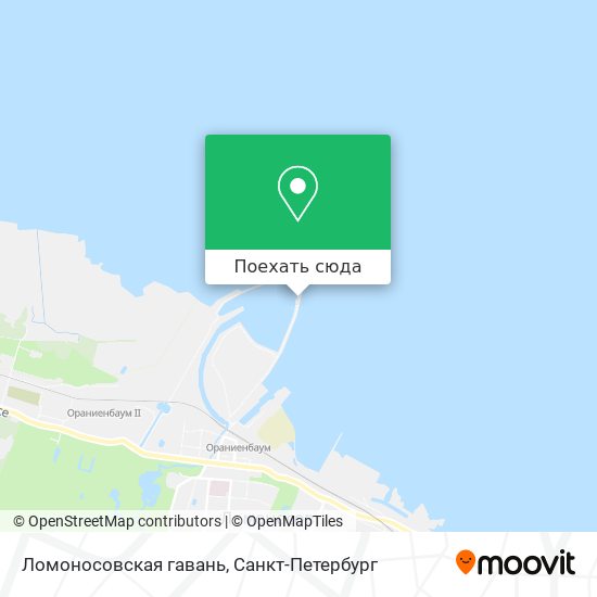 Карта Ломоносовская гавань