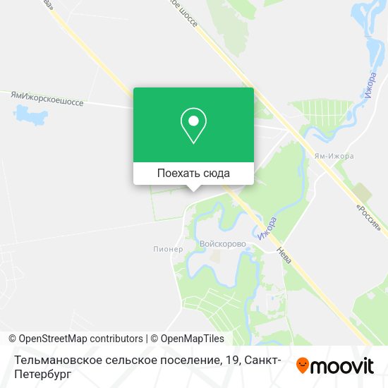 Карта Тельмановское сельское поселение, 19