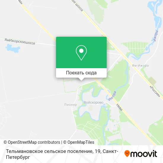 Карта Тельмановское сельское поселение, 19