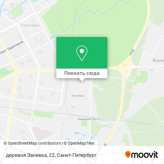 Карта деревня Заневка, 22