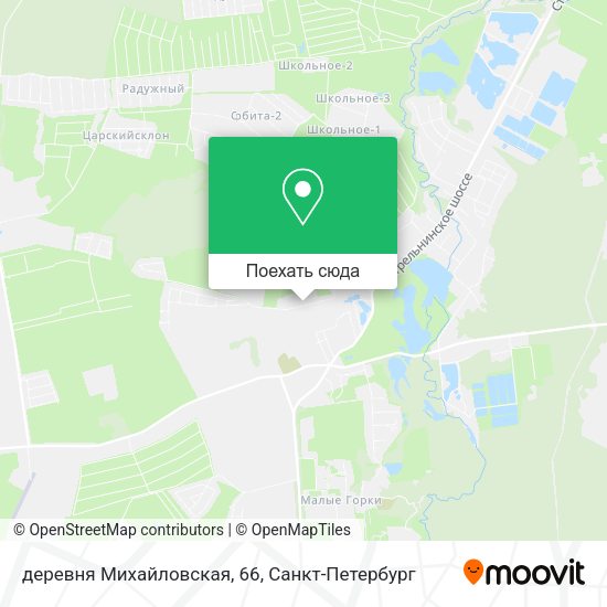 Карта деревня Михайловская, 66