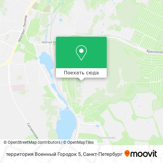 Карта территория Военный Городок 5