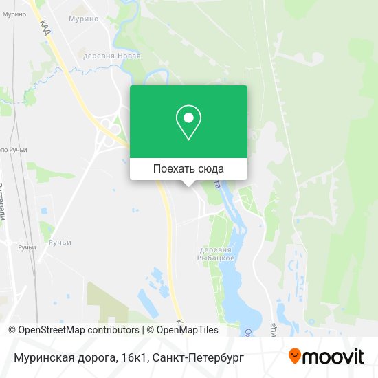 Карта Муринская дорога, 16к1