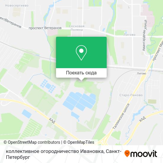 Карта коллективное огородничество Ивановка