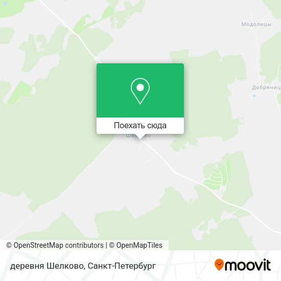 Карта деревня Шелково