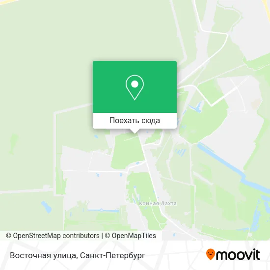 Карта Восточная улица