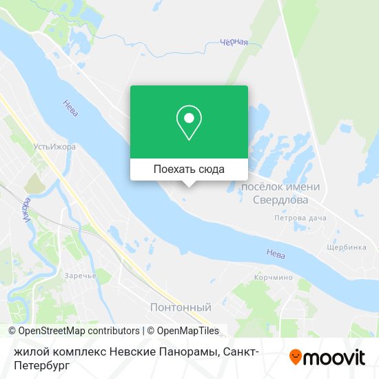 Карта жилой комплекс Невские Панорамы