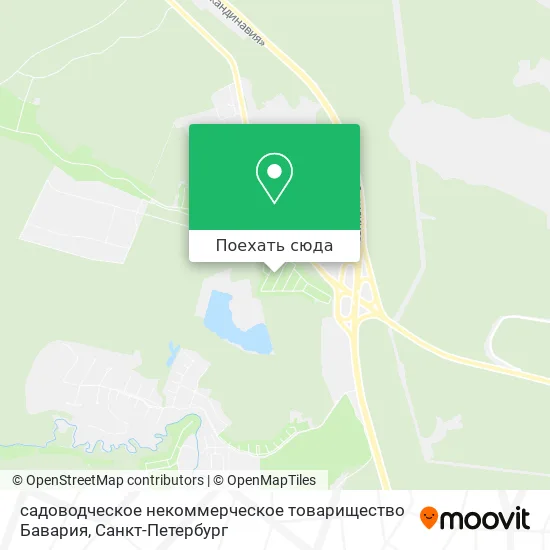 Карта садоводческое некоммерческое товарищество Бавария