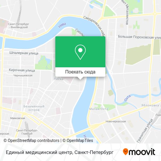 Карта Единый медицинский центр