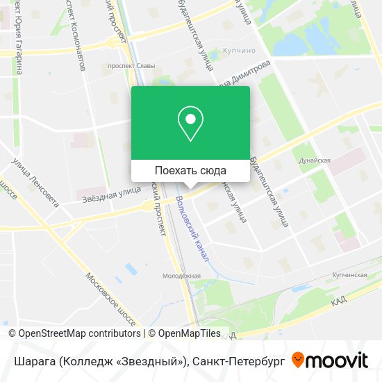 Карта Шарага (Колледж «Звездный»)