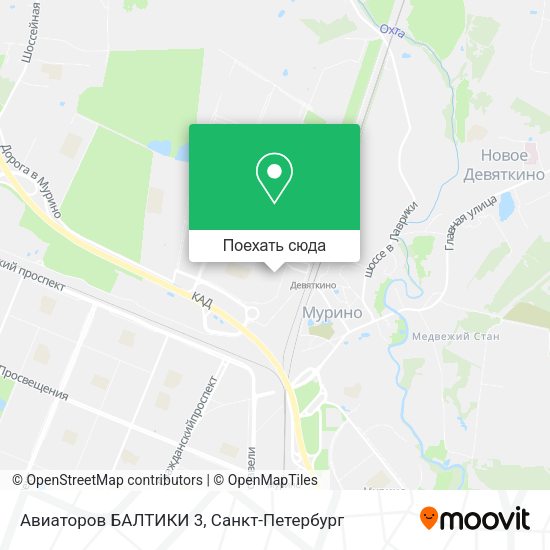 Карта Авиаторов БАЛТИКИ 3