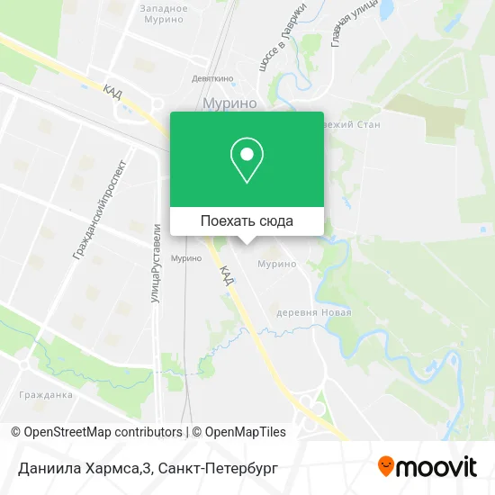 Карта Даниила Хармса,3