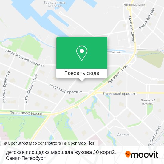 Карта детская площадка маршала жукова 30 корп2