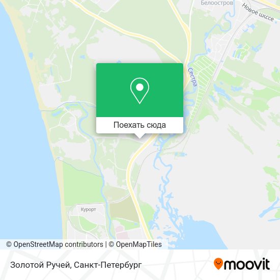 Карта Золотой Ручей