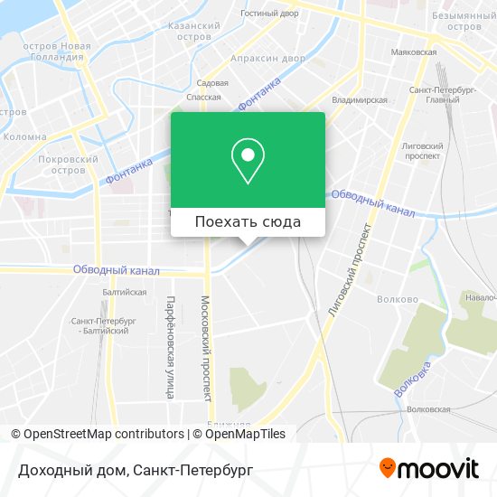 Карта Доходный дом