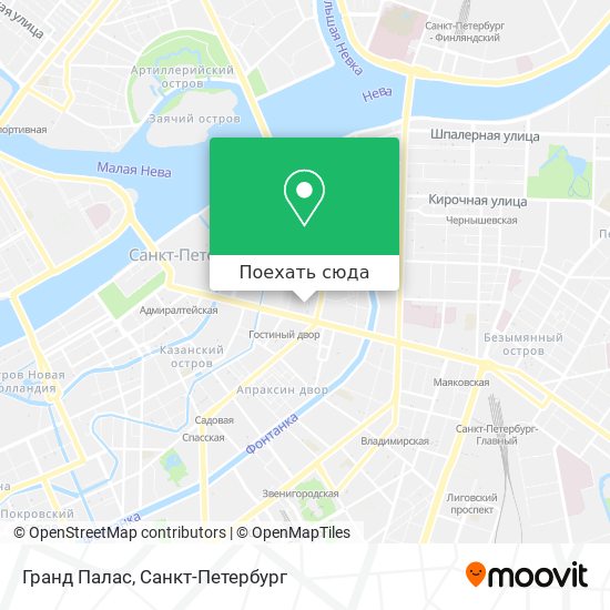 Карта Гранд Палас