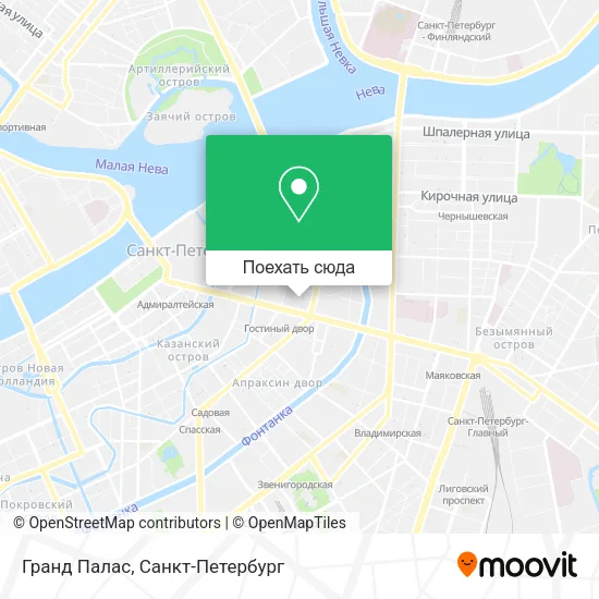 Карта Гранд Палас