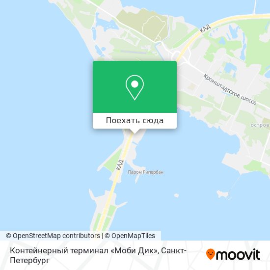 Карта Контейнерный терминал «Моби Дик»