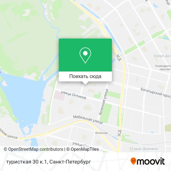 Карта туристкая 30 к.1