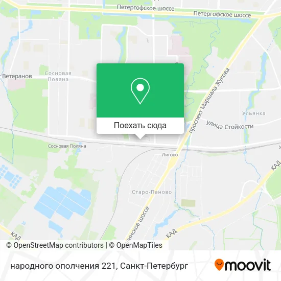 Карта народного ополчения 221