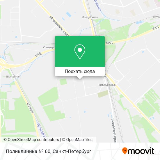 Карта Поликлиника № 60