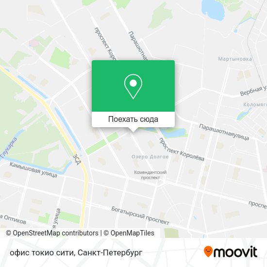 Карта офис токио сити