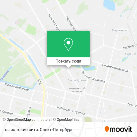 Карта офис токио сити