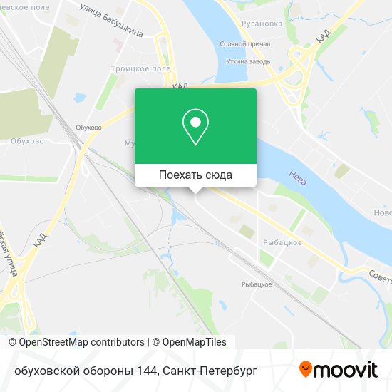 Карта обуховской обороны 144
